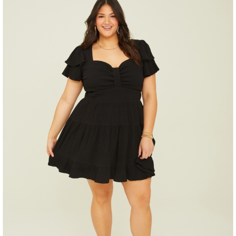 Arula Little Black Dress Plus Size B / 2X.